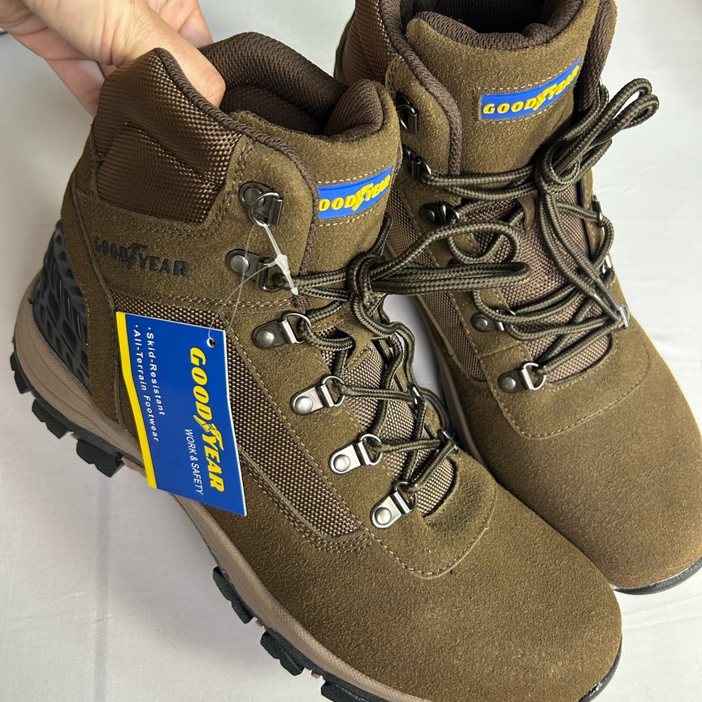 Goodyear Brown Boots NWT